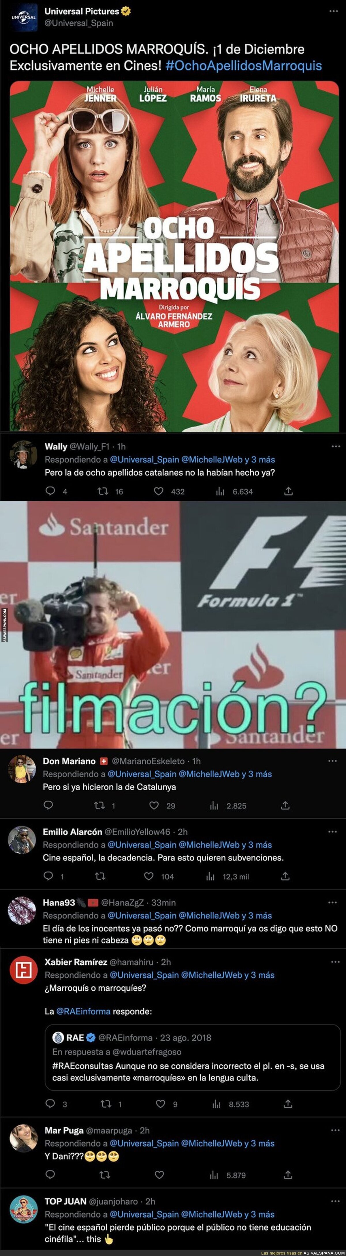 Pol&eacute;mica m&aacute;xima por la nueva pel&iacute;cula que saldr&aacute; en cines llamada "Ocho Apellidos Marroqu&iacute;s"
