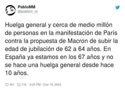 Diferencias entre Espa&ntilde;a y Francia