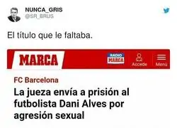 Un t&iacute;tulo m&aacute;s para Dani Alves