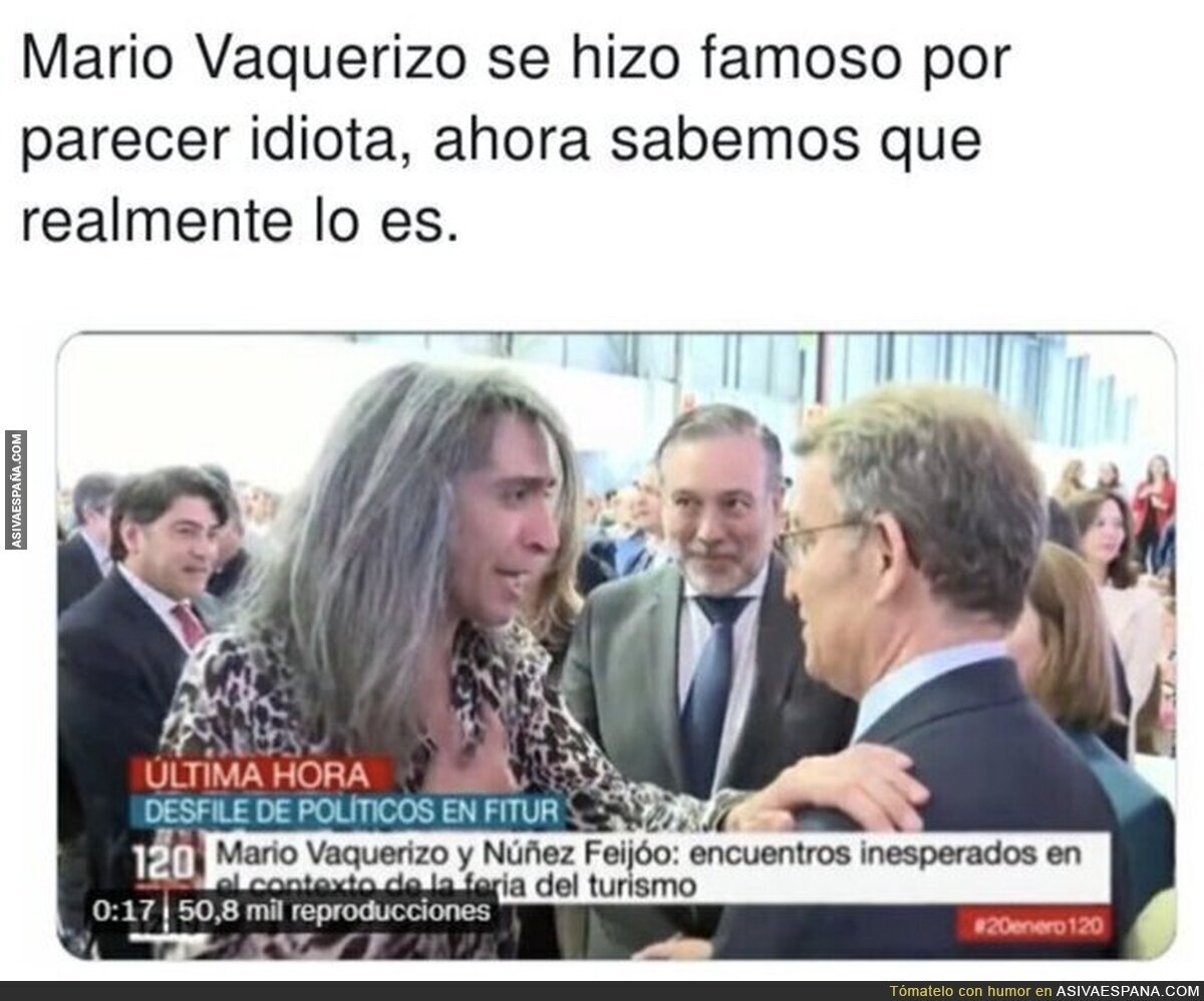 Mario Vaquerizo no engañaba a nadie