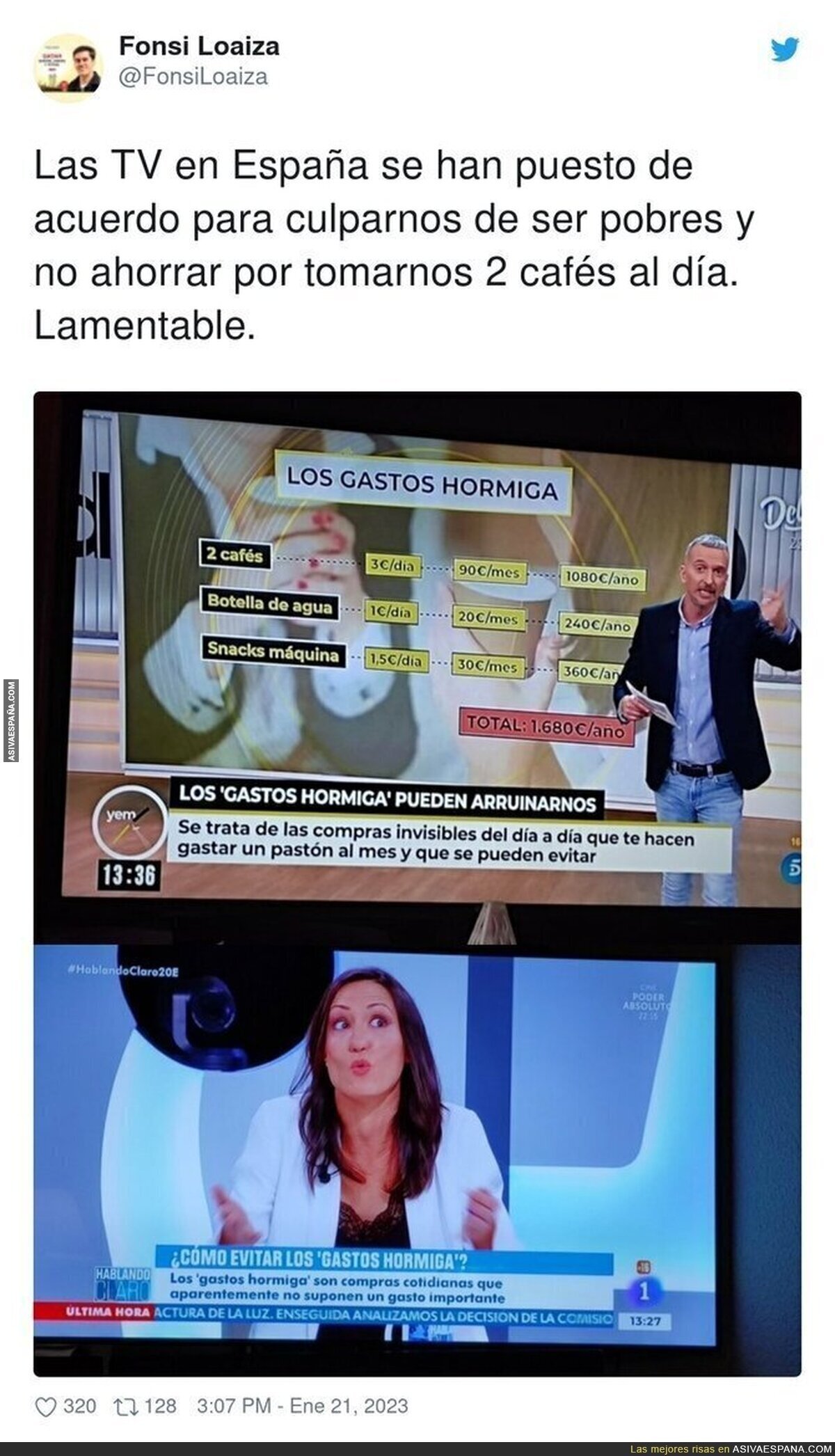 Los medios se unen para hablar de los 'gastos hormiga'