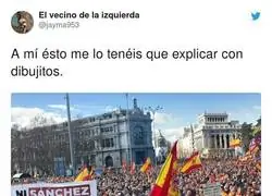 Zombis en la manifestaci&oacute;n de ultraderecha