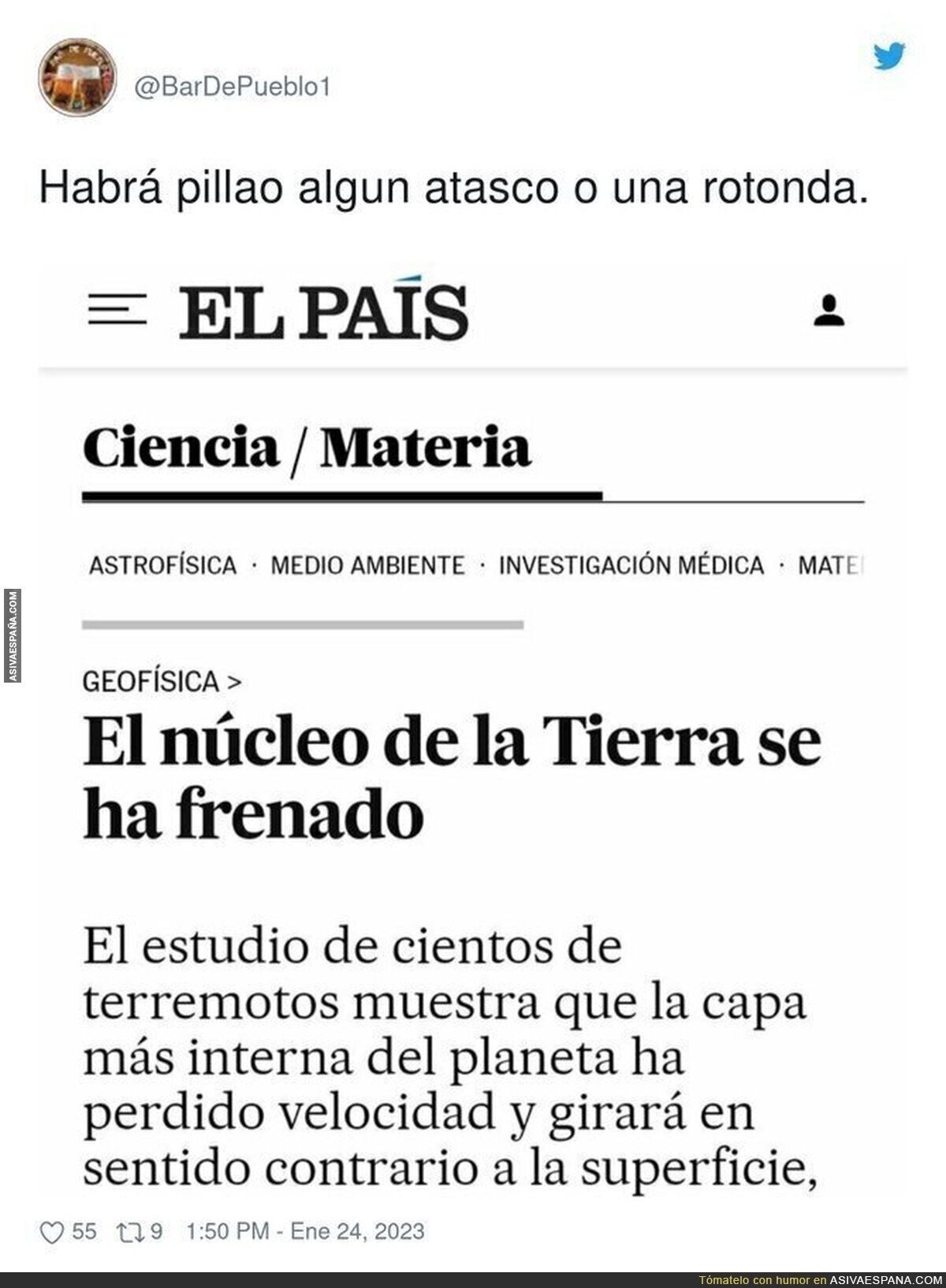 El titular más llamativo de la semana