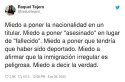 Hay miedo en el periodismo