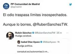 El PP de Madrid se pica con Rub&eacute;n S&aacute;nchez