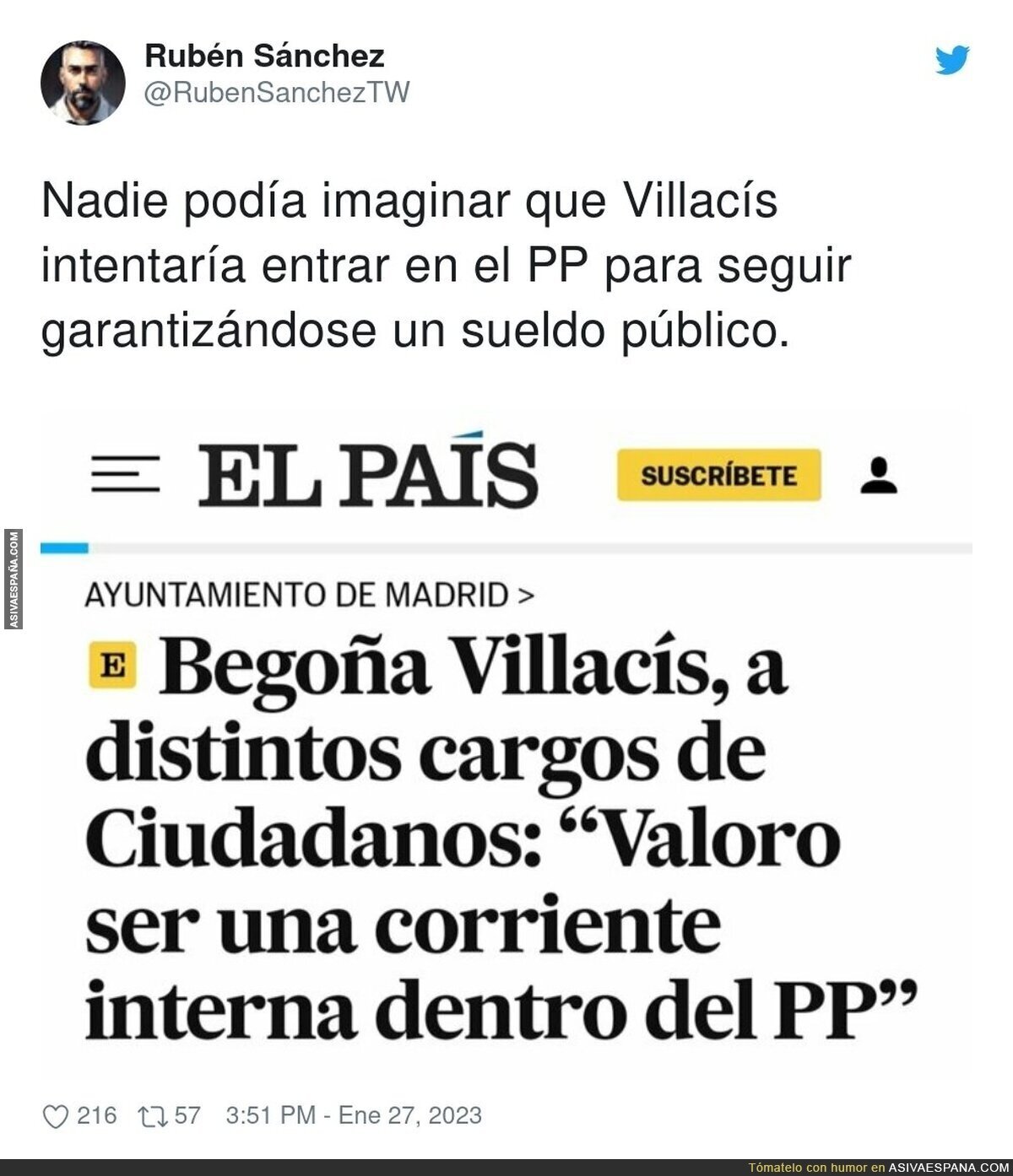 Lo que sea por seguir en política cobrando un buen pastizal