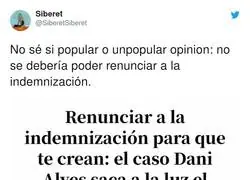 Otra m&aacute;s del caso Dani Alves