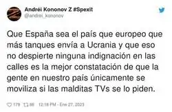 Espa&ntilde;a est&aacute; metida de lleno en la guerra de Ucrania