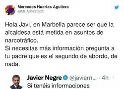 Javier Negre tiene informaci&oacute;n de primera mano