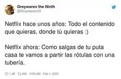As&iacute; ha cambiado Netflix