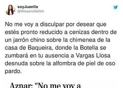 Aznar es uno de los mayores personajes de la historia