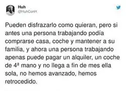 Las cosas claras sobre la clase de vida que nos toca vivir ahora