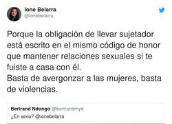 Bertrand Mondongo se queja de que Ione Belarra no use sujetador