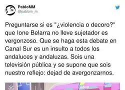 Canal Sur da verg&uuml;enza ajena con este tema de debate