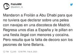 Froilan de todos los antros