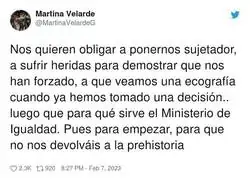 La utilidad del Ministerio de Igualdad