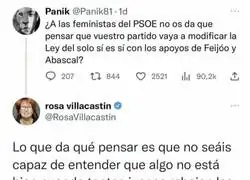 Que te meta un zasca Rosa Villacast&iacute;n es para hac&eacute;rselo mirar