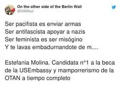 El periodismo de Estefan&iacute;a Molina pro Ucrania