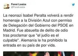 Verg&uuml;enza absoluta lo que le permiten a Isabel Peralta