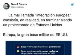 Estados Unidos controla Europa