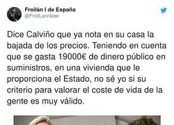 Calvi&ntilde;o vive la vida a todo trapo