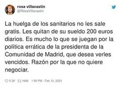 El precio de manifestarse