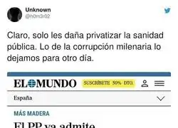 El PP est&aacute; preocupado por la gesti&oacute;n en Sanidad