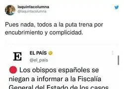 La iglesia es muy peligeosa