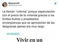 La situaci&oacute;n en vivienda es insostenible