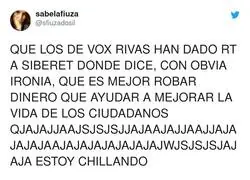 La gente de VOX es un chiste