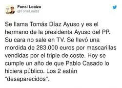 &iquest;D&oacute;nde est&aacute; el hermano de Ayuso