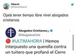 Abogados Cristianos est&aacute;n muy aburridos