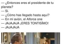 Un presidente especial