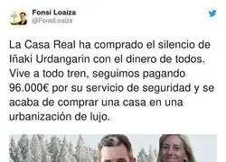 La buena vida de I&ntilde;aki Urdangar&iacute;n