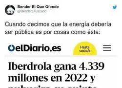 Hay que nacionalizar ya las energ&eacute;ticas