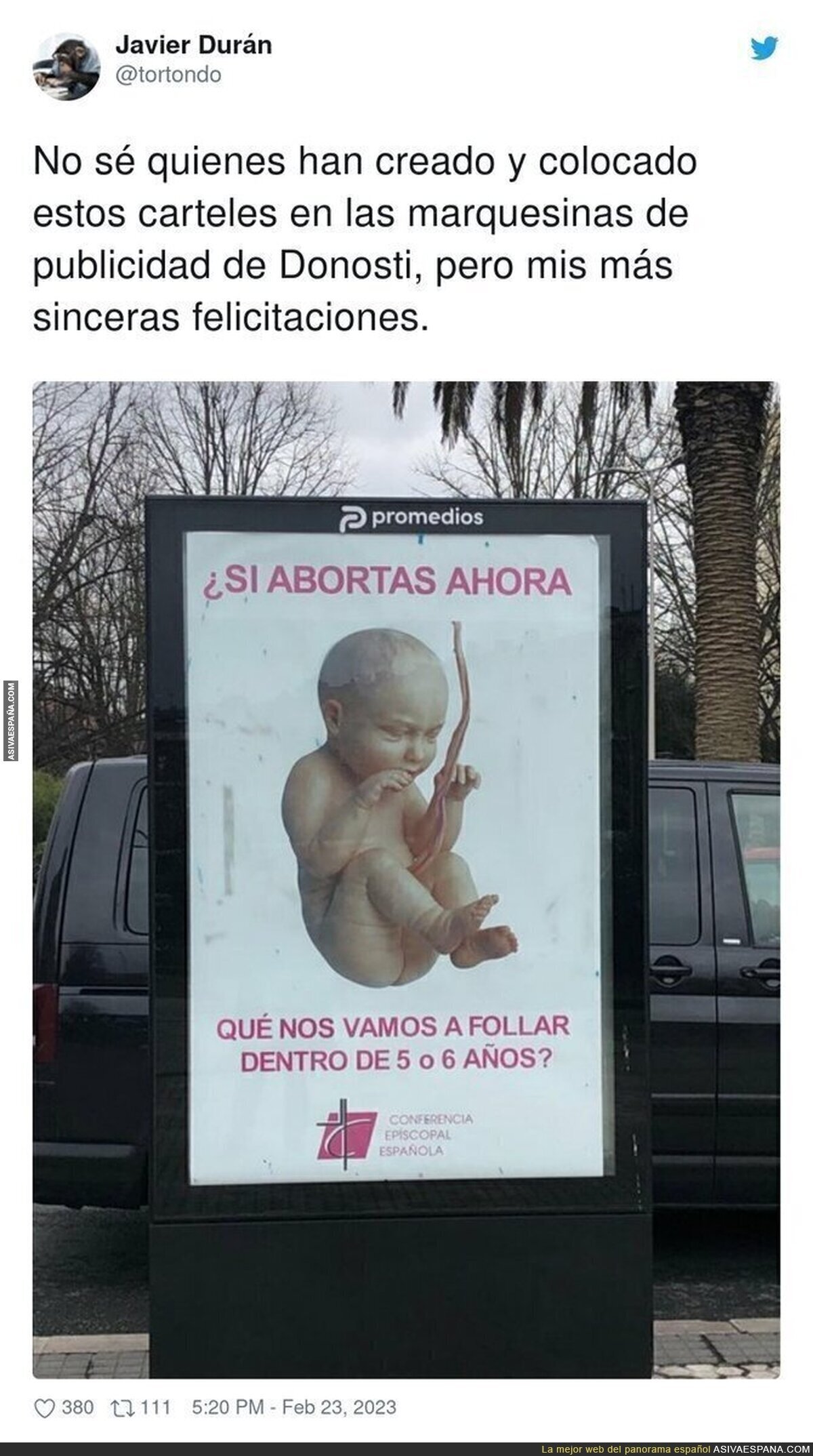 Un cartel sublime lleno de realidad
