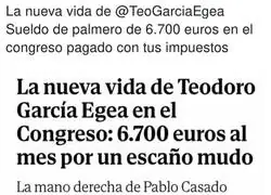 La buena vida de Teodoro Garc&iacute;a Egea