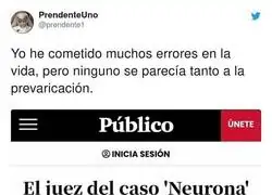 Casualmente todos son errores contra Podemos