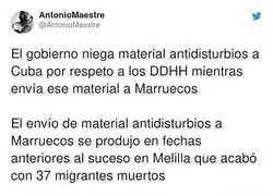 El doble rasero de Espa&ntilde;a con los antidisturbios