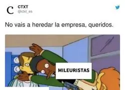 La l&oacute;gica de algunos mileuristas