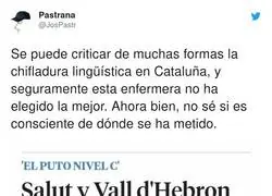 La tiktoker lo va a pagar caro al meterse con el catal&aacute;n