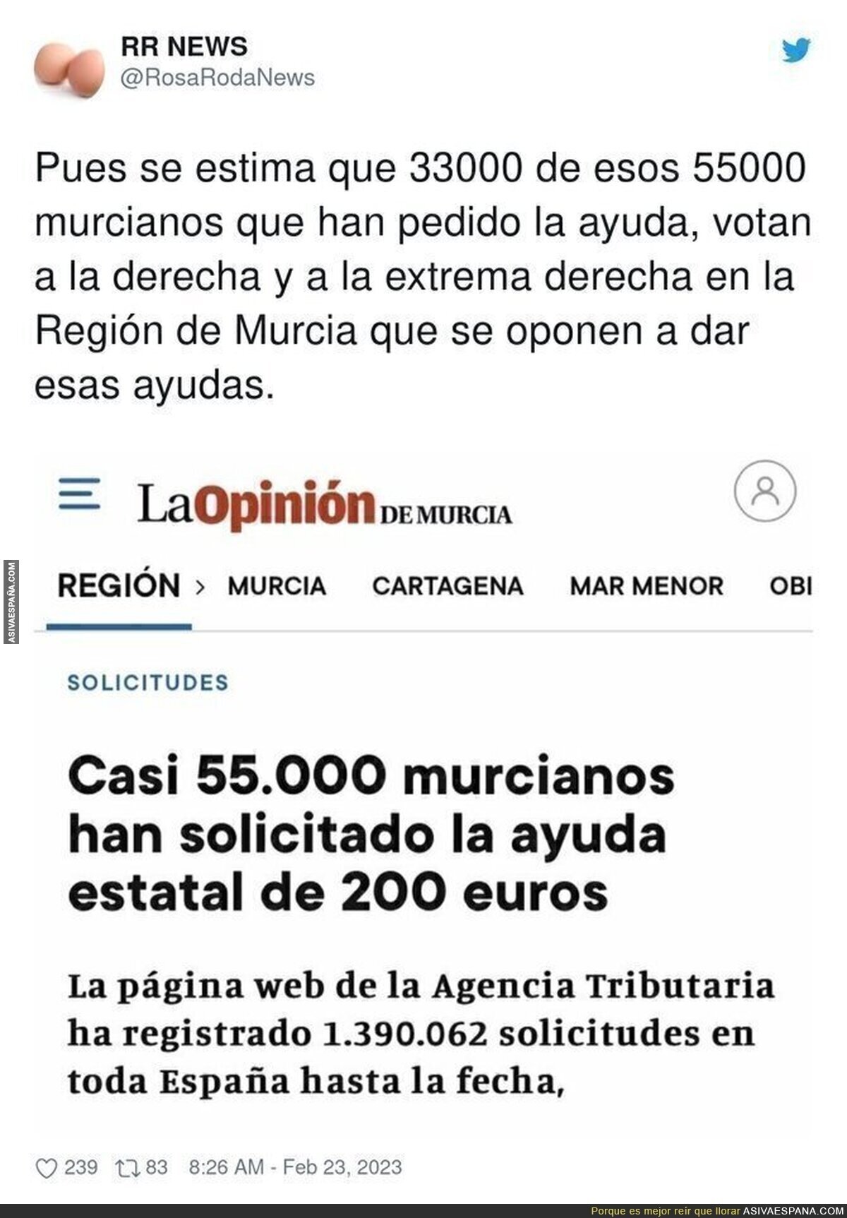Así funciona la gente que vota a la derecha