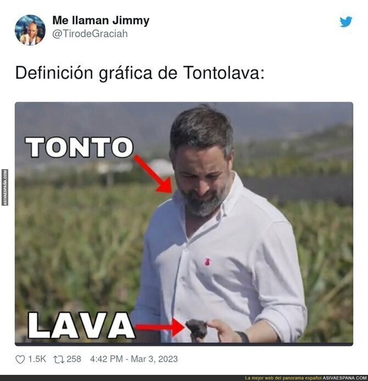 Santiago Abascal lo deja claro