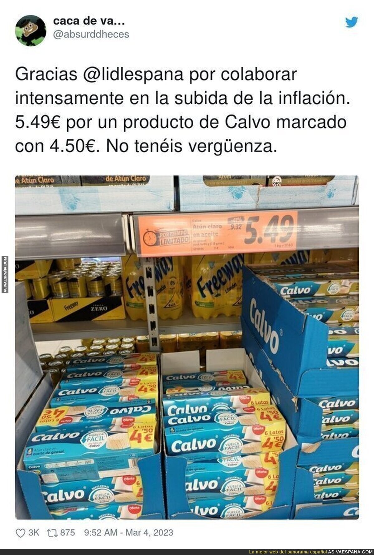 Pillan al LIDL subiendo precios sin disimular ni darse cuenta de este detalle