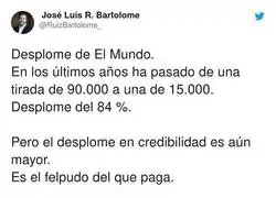 La ca&iacute;da de El Mundo