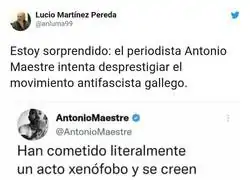 Sorprendidos ante Antonio Maestre