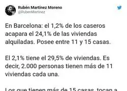 Un dato preocupante sobre vivienda