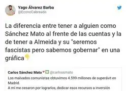 Diferencias con alguien competente en el Gobierno