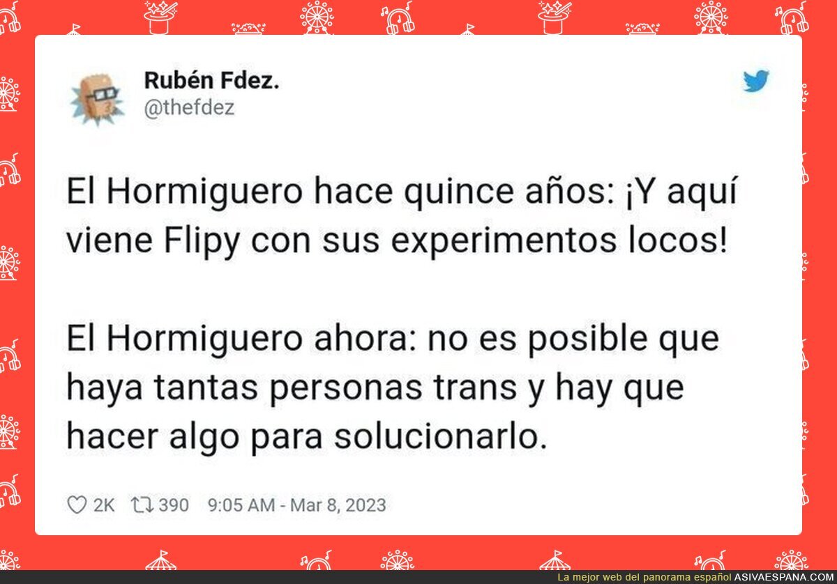 Como ha cambiado El Hormiguero