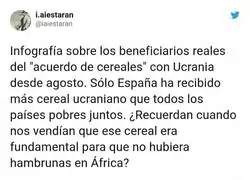 El acuerdo de cereales